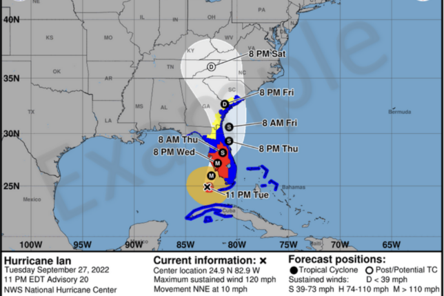 a map of the united states with weather forecast